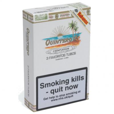 Quintero Favoritos Tubed Cigar - Pack of 3