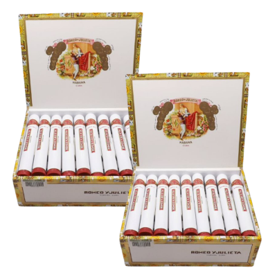 Romeo y Julieta No. 1 Tubed Cigar - 2 x Box of 25 (50) Bundle Deal