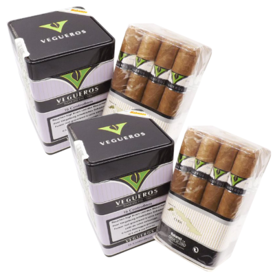 Vegueros Centrofinos Cigar - 2 x Tin of 16 (32) Bundle Deal