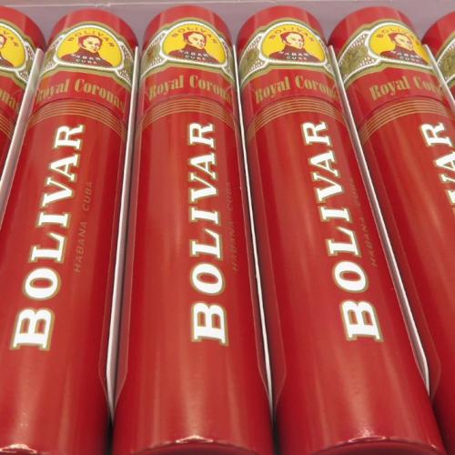 Bolivar Royal Coronas Tubed Cigar - Box of 10