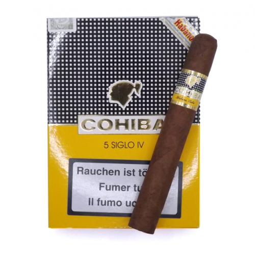 Cohiba Siglo IV Cigar - Pack of 5